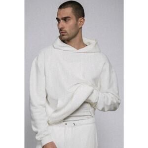 Men's White Hoodie